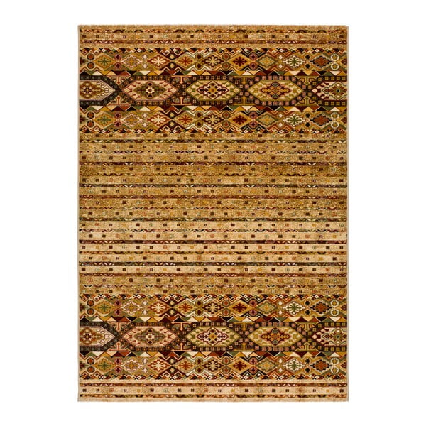Кафяв и бежов килим Deir Cammel, 133 x 190 cm - Universal