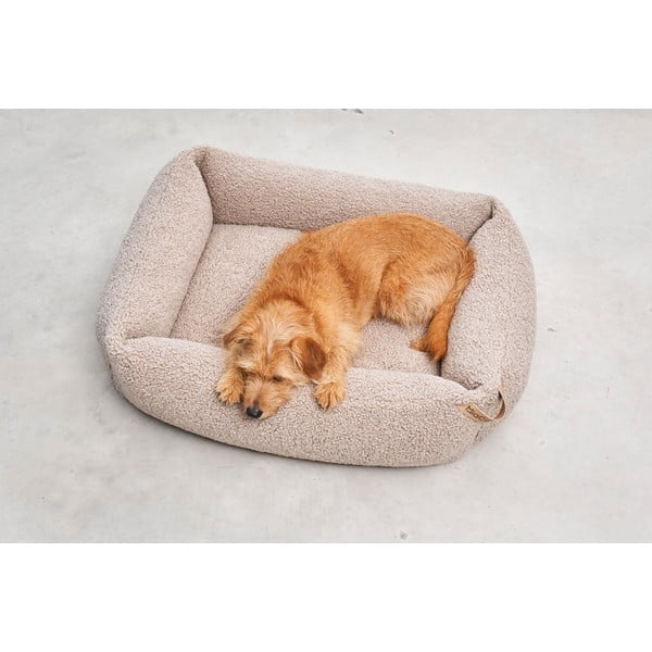 Бежово легло за куче от плат букле 55x70 cm Senso Greige S – MiaCara-image-2
