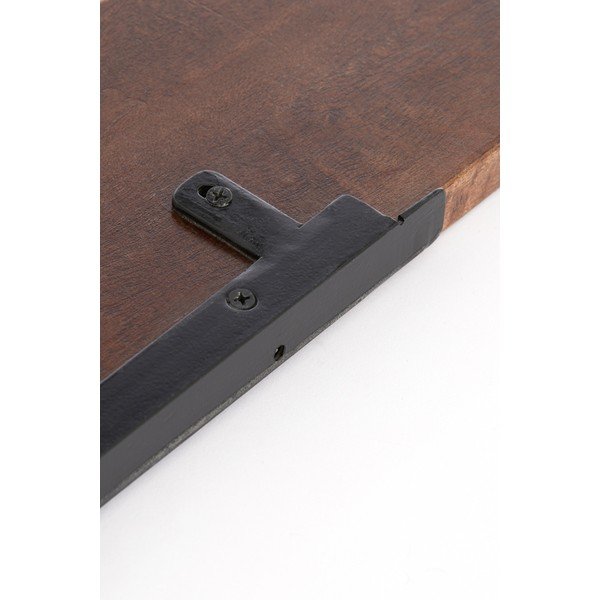 Рафт от кафяво мангово дърво 70 cm Ginosa - Light & Living-image-3