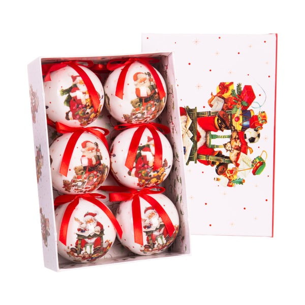 Коледни орнаменти в комплект от 6 броя - Casa Selección