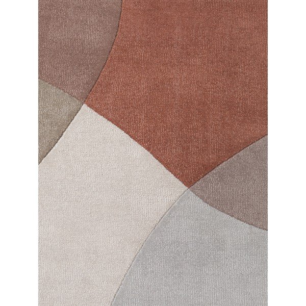 Бежов ръчно изработен вълнен кръгъл килим ø 200 cm Hackney Clarissa – Ted Baker-image-3