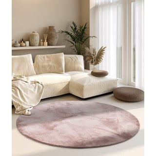 Сиво-розов кръгъл килим ø 200 cm Leon – Villeroy&Boch