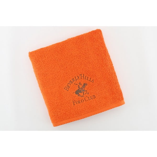 Bavlněný ručník BHPC 50x100 cm, oranžový