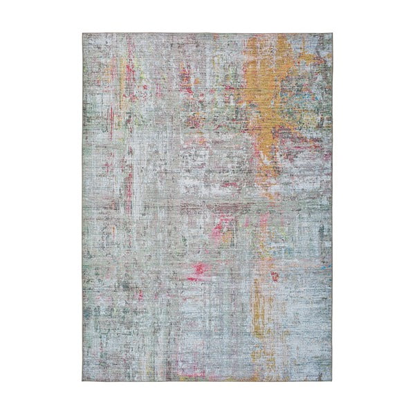 Пъстър абстрактен килим с високо съдържание на памук Ексклузивен, 190 x 130 cm - Universal