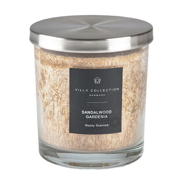 Свещ с аромат на сандалово дърво и гардения с продължителност на горене 45 часа - Villa Collection