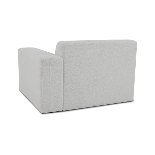 Бял модулен диван от букле (десен ъгъл) Roxy – Scandic-image-2