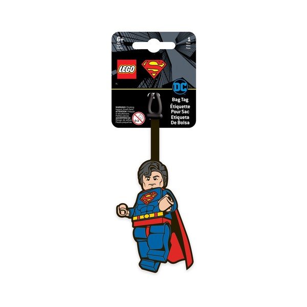 Табелка за багаж DC Superman Super Heroes - LEGO®-image-1