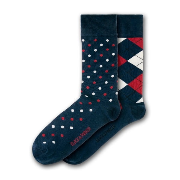 Комплект от 2 чифта чорапи Deanery Garden, размер 37-43 - Black&Parker London