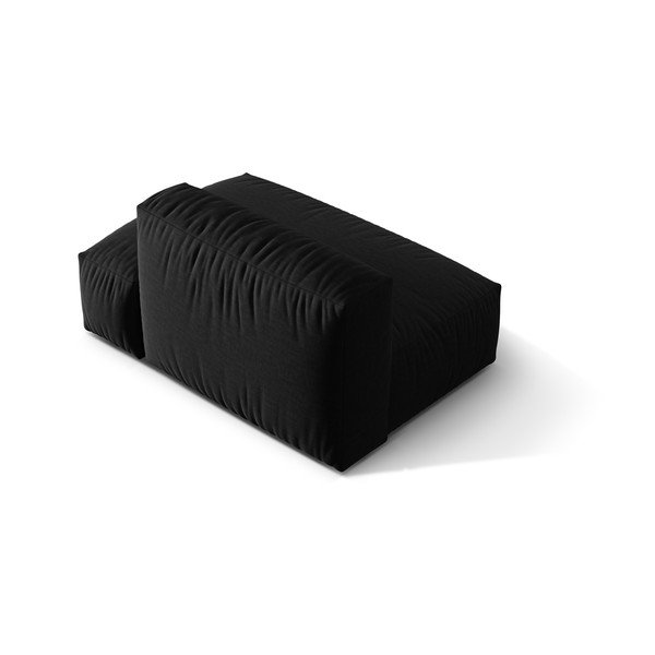 Черен модул за диван (десен ъгъл) Martina – Micadoni Home-image-3