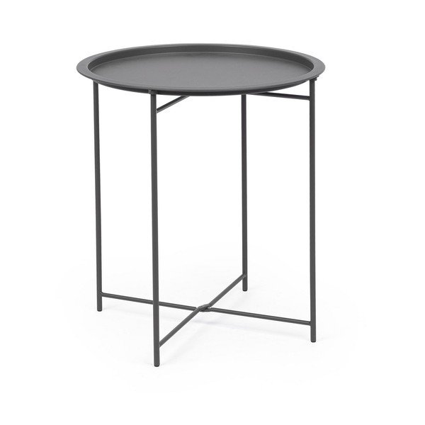 Стоманена кръгла градинска масичка ø 46 cm Austin – Bizzotto