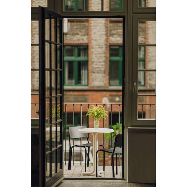 Метална кръгла градинска маса за хранене ø 59 cm Nokk – noo.ma-image-4