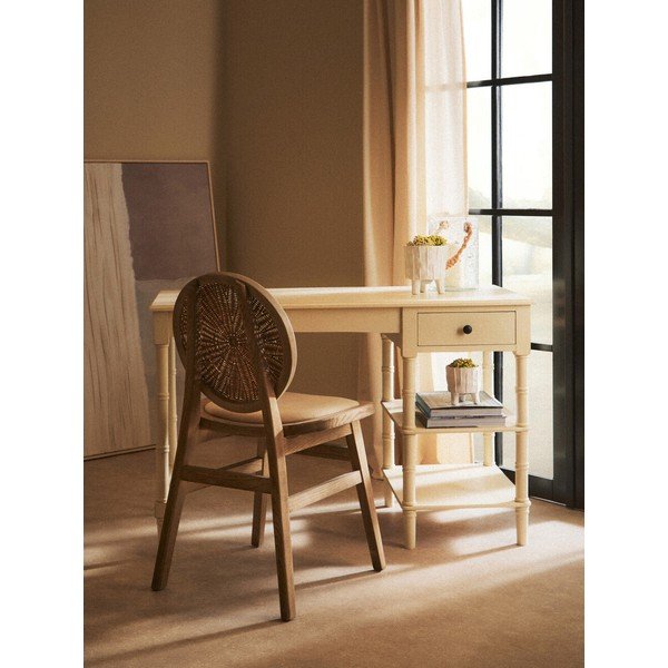 Работна маса от масивен бор 55x116 cm Heritage – Premier Housewares-image-1