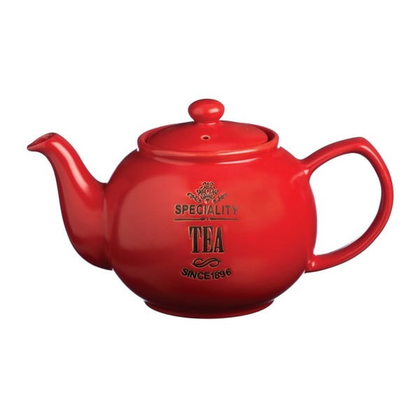 Červená čajová konvička Price & Kensington Speciality, 1,1 l