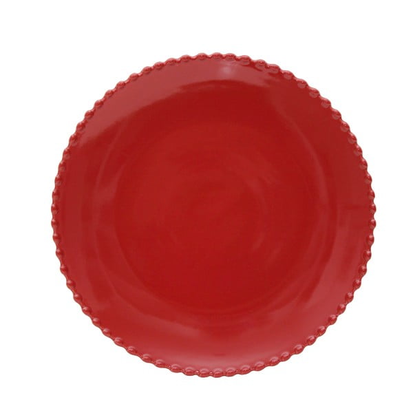 Рубиненочервена керамична чиния , ø 28,4 cm Pearl - Costa Nova
