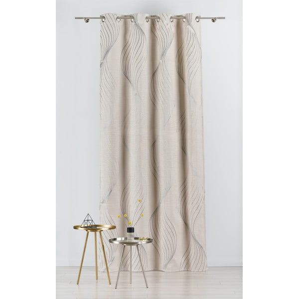 Кремава завеса 140x260 cm Sirene - Mendola Fabrics