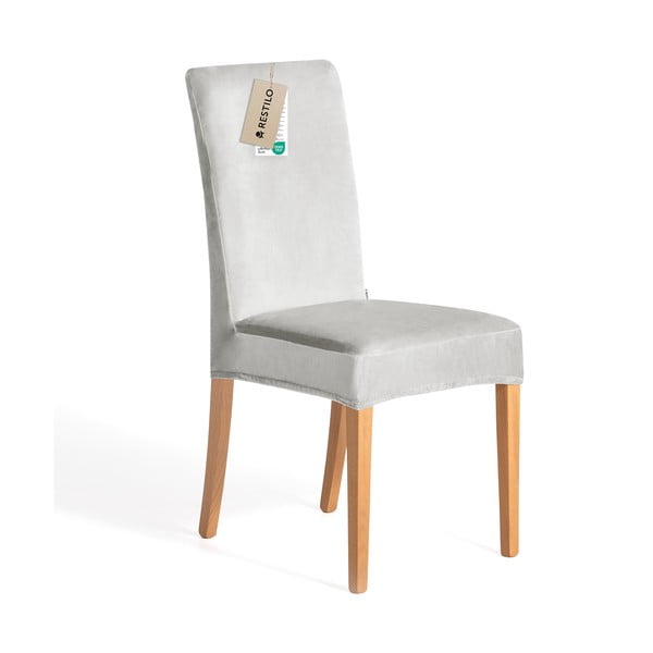 Светлосиви ластични покривала за стол в комплект от 4 бр. 48 cm Sento – Restilo-image-3