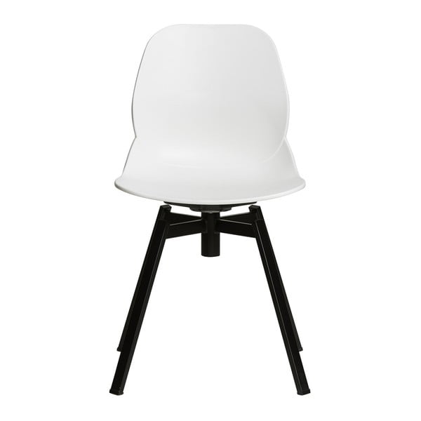 Комплект от 4 бели трапезни стола Alice - Marckeric