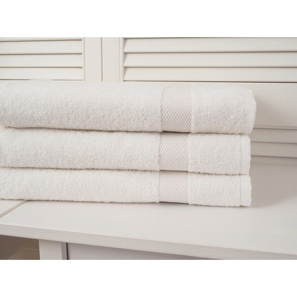 Бяла хавлиена кърпа 70x140 cm Adria - B.E.S.-image-1