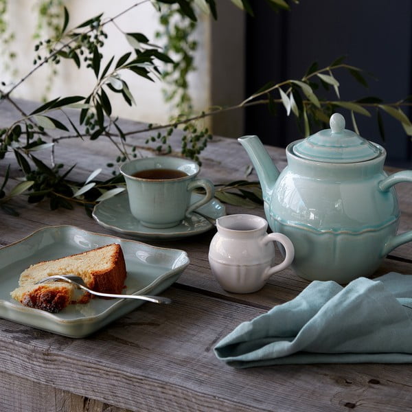 Синьо-тюркоазена керамична чаша 220 ml Alentejo - Costa Nova-image-2