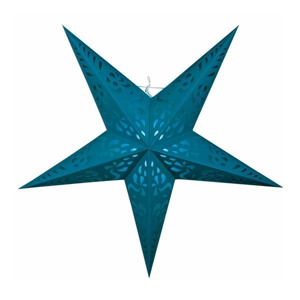 Závěsná dekorativní hvězda Five Blue, 60 cm