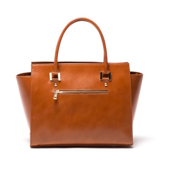 Kožená kabelka Isabella Rhea 382 Cognac-image-1