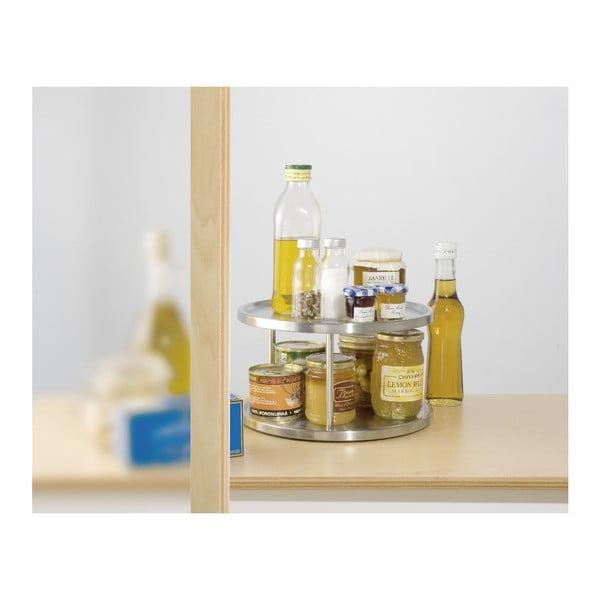 Органайзер от неръждаема стомана Wenko Turn Duo, ø 26,5 cm -image-3