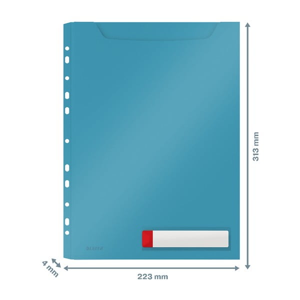 Сини офис папки с голям капацитет , A4 Cosy - Leitz-image-4