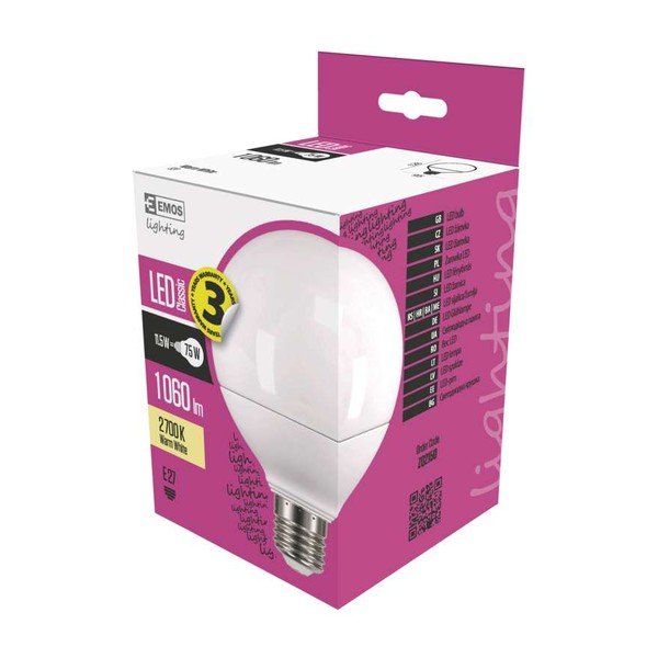 LED крушка E27, 75 W, 230 V - EMOS-image-1