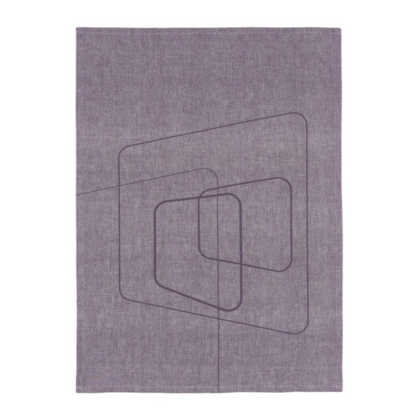 Лилава кухненска кърпа ZONE Squares - Zone