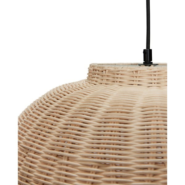 Висящо осветително тяло в естествен цвят ø 45 cm Chand – Hübsch-image-2