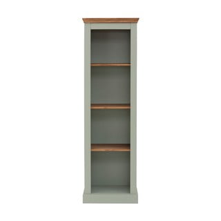 Светлозелена библиотека от масивен бор 55x180 cm Selma – Støraa