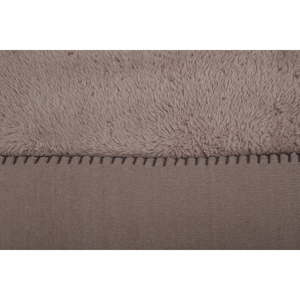 Кафяво-сиво одеяло от микроплюш 150x200 cm Tomo – Tiseco Home Studio-image-2