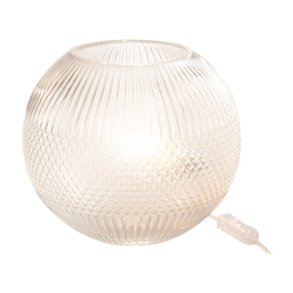 Skleněná stolní lampa J-Line Ball