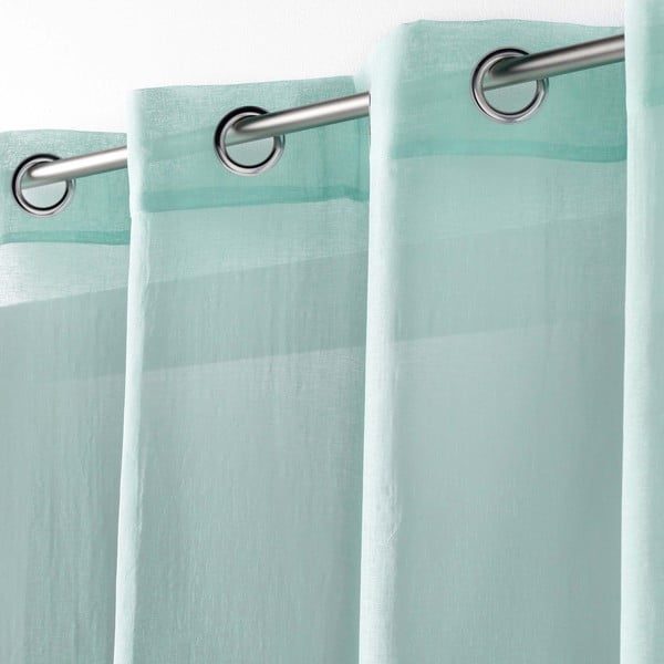 Завеса в цвят мента 140x280 cm Telma – douceur d'intérieur-image-1