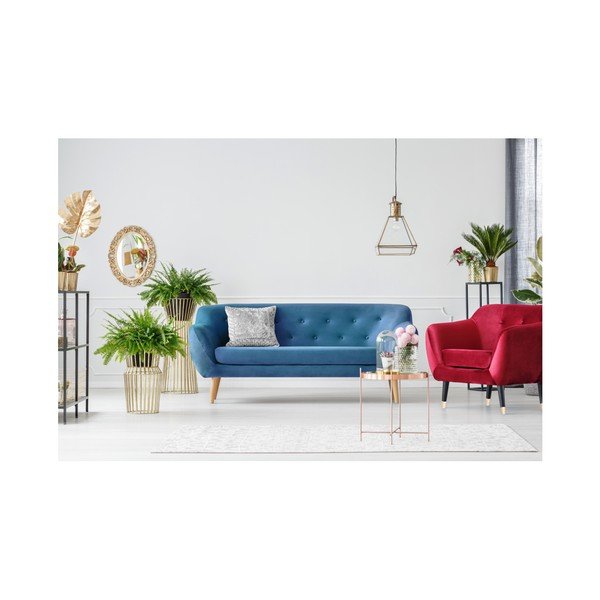 Modrá třímístná pohovka Mazzini Sofas Amelie-image-2