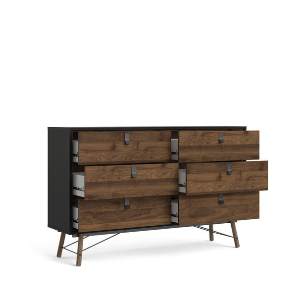 Тъмнокафяв скрин , 150 x 95 cm Ry - Tvilum-image-4