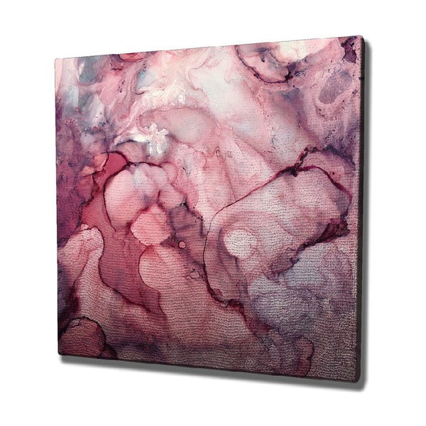Картина за стена върху платно Розова мечта, 45 x 45 cm - Wallity