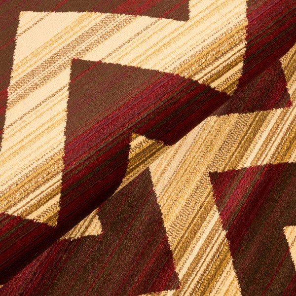 Inspiration Zig Zag кафяв килим за тежки условия, 165 x 235 cm - Floorita-image-1