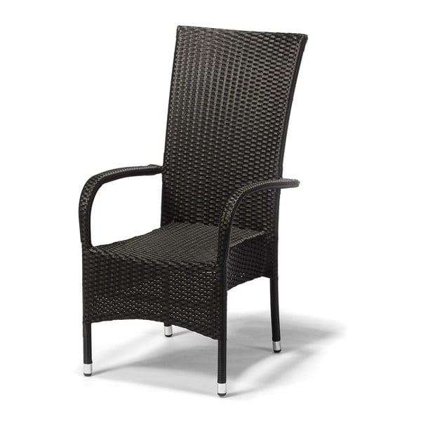 Zahradní židle Timpana Frenchie v antracitově šedé barvě, výška 107 cm