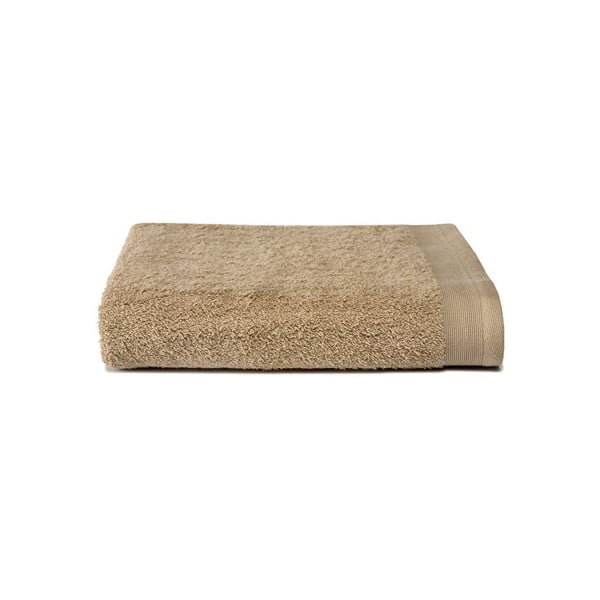 Béžový ručník Ekkelboom, 50x100 cm