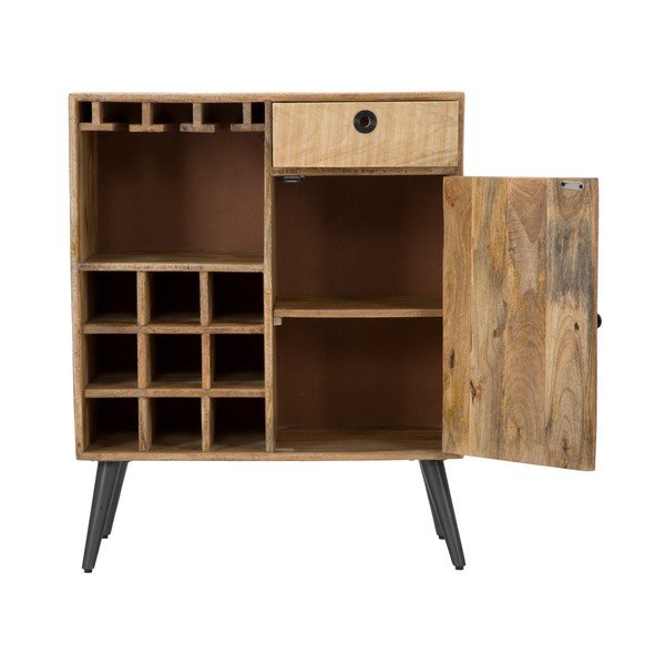 Skříňka z mangového dřeva Mauro Ferretti Belgrado Cellar, šířka 75 cm-image-3