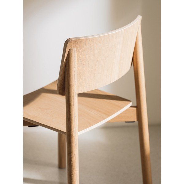 Трапезен стол за подреждане от декор от дъб  в естествен цвят Wem – noo.ma-image-4