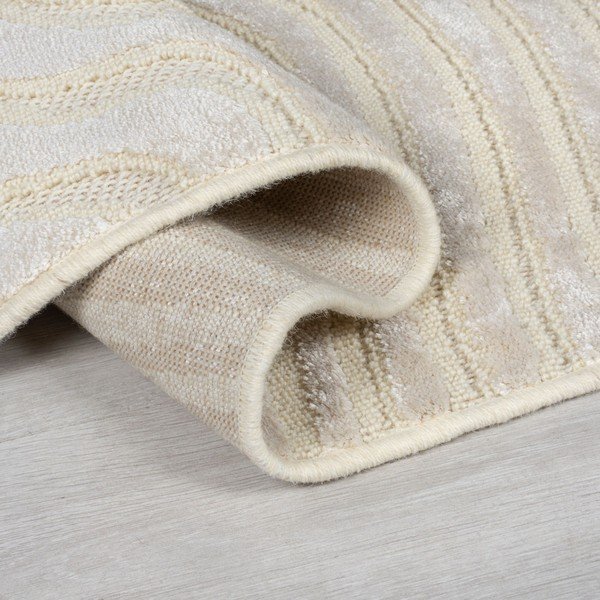 Бежов вълнен килим 80x230 cm Channel - Flair Rugs-image-4