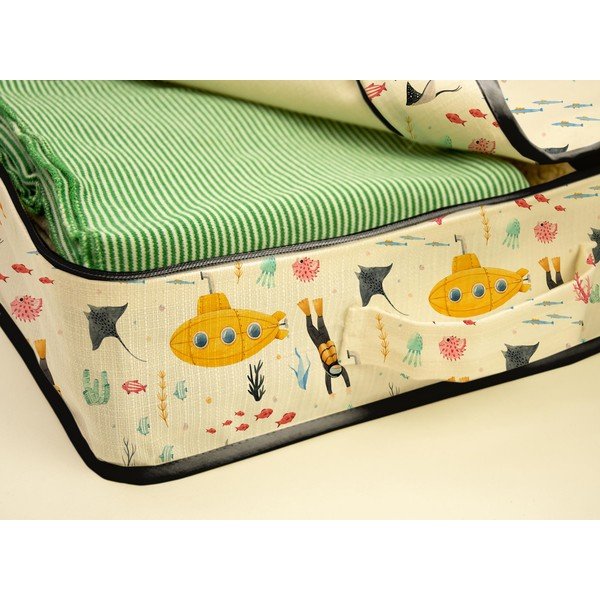 Текстилна кутия за съхранение на дрехи 36x25x11 cm Submarine – Little Nice Things-image-3