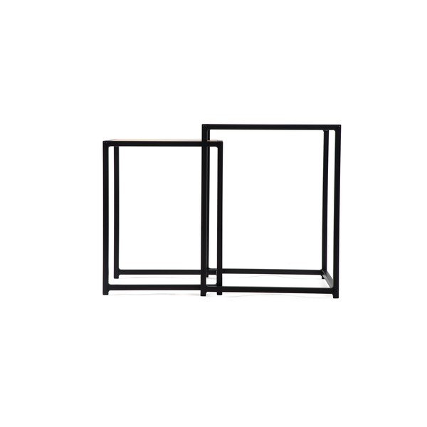 Странични масички в комплект 2 бр. от декор от дъб  38x38 cm Noah – Bonami Essentials-image-4