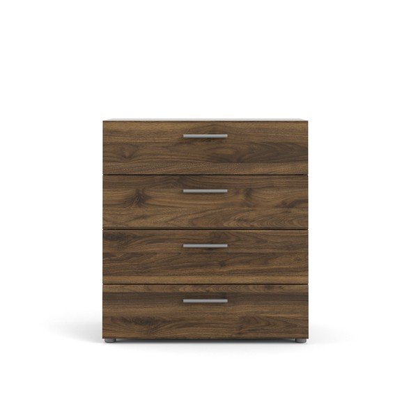 Комод с декор от орех , 80 x 68 cm Pepe - Tvilum