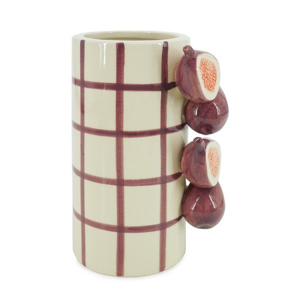 Лилава/кремава керамична ваза (височина 21 cm) Havor – Yes Everyday