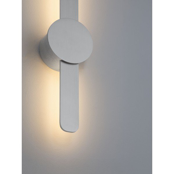 Алуминиева LED стенна лампа в матово сребрист цвят Norei – Nova Luce-image-4
