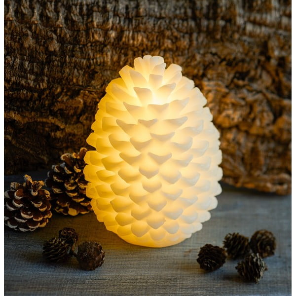 Бяла коледна светлинна украса ø 14 cm Clara – Sirius-image-1