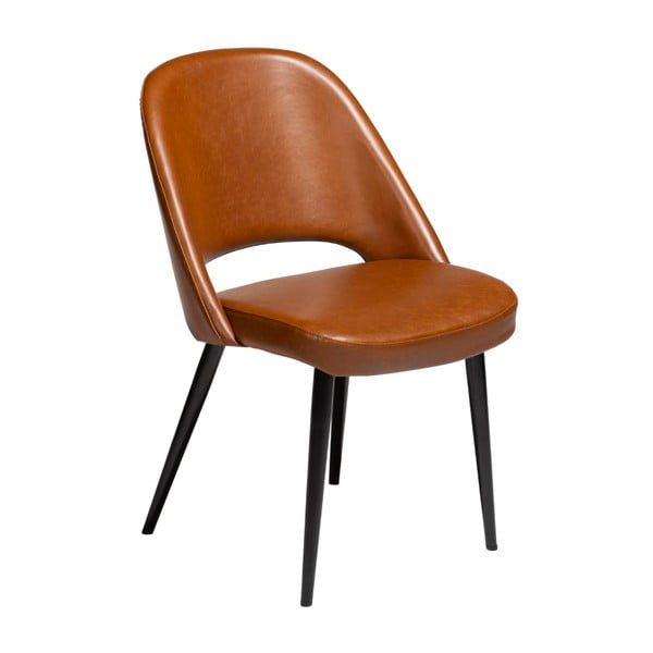 Кафяв трапезен стол от еко кожа DAN-FORM Дания Grace - DAN-FORM Denmark
